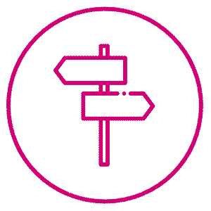 Signpost icon